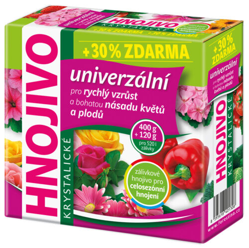 Hnojivo krystalické univerzální STANDARD - 520 g + 30 % zdarma - Image 1