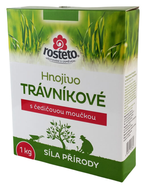 Hnojivo Rosteto s čedičovou moučkou - trávníkové 1 kg - Obrázek 1