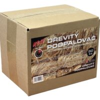 Podpalovač z dřevité vlny 58 mm - 50 ks