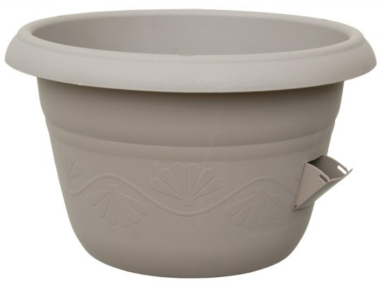 Žardina samozavlažovací Siesta bez závěsu - taupe 30 cm