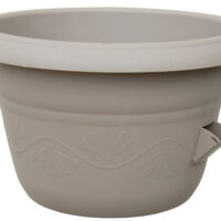 Žardina samozavlažovací Siesta bez závěsu - taupe 25 cm