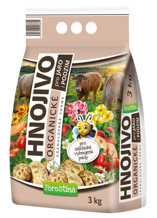 Přírodní zahradní hnojivo Standard - 3 kg - Obrázek 1