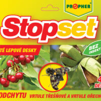 Stopset desky - 20x20 žluté - na vrtule (4 ks)