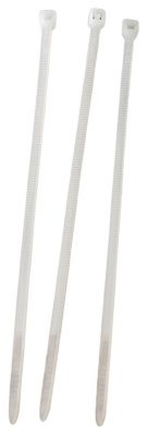 Páska vázací 400x4,8 mm - bílá (50 ks)