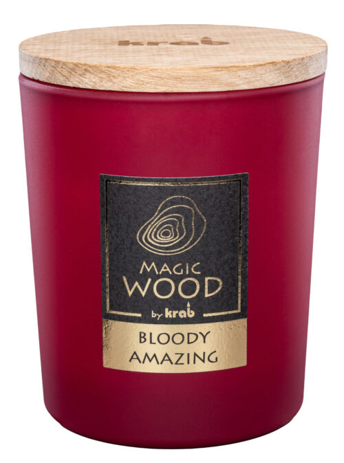 Svíčka sklo - MAGIC WOOD 300 g - Bloody Amazing - Obrázek 1