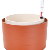 Žardina samozavlažovací Berberis bez závěsu - terakota + sl. kost 30 cm