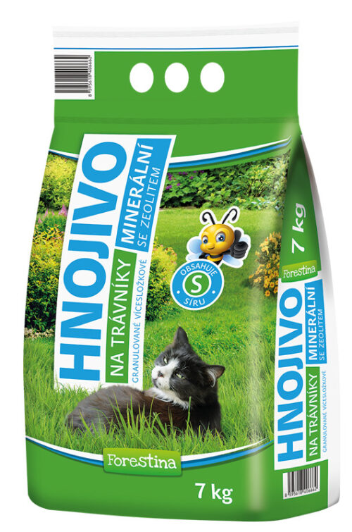 Minerální granulované hnojivo na Trávník Standard - 7 kg - Obrázek 1