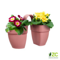 Květináč Vibia Campana Flower Twin - dusty pink 21 cm
