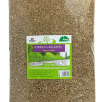 Travní směs - Rychlé ozelenění 2 kg Rosteto