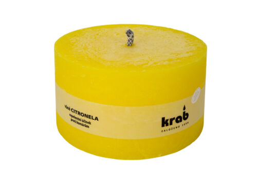 Svíčka repelentní Citronela - žlutá 1000 g - Obrázek 1