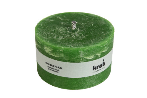 Svíčka repelentní Bazalka - zelená 1000 g - Obrázek 1