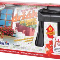 Držák na truhlík balkon - Siesta antracit (2ks)