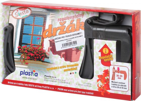 Držák na truhlík balkon - Bergamot čokoládový (2 ks)