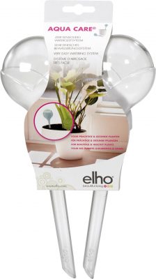 Zavlažovací baňka Aqua Care - transparent 0,35 l (2 ks)