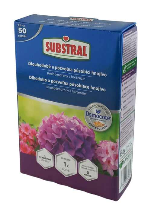 Substral Osmocote dlouhodobé hnojivo - pro rododendrony a hortenzie 750g - Obrázek 1