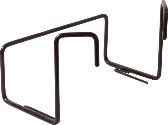 Držák na truhlík balkon - kovový Fantazie hnědý