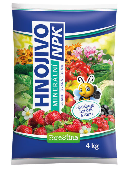 Minerální granulované NPK hnojivo Standard - 4 kg - Obrázek 1