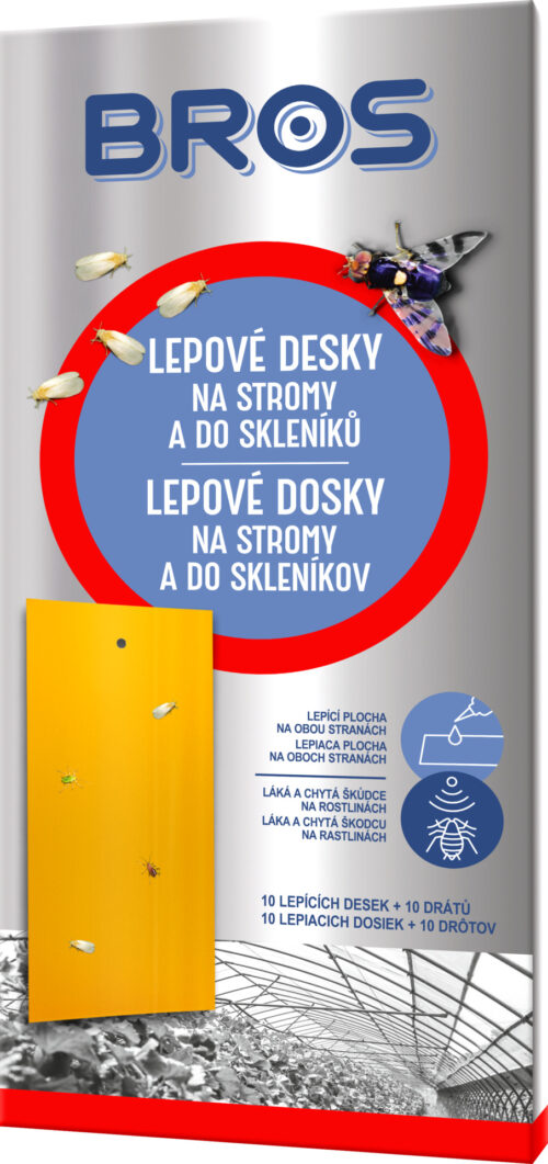 Bros - lepové desky do skleníku 10 ks - Obrázek 1