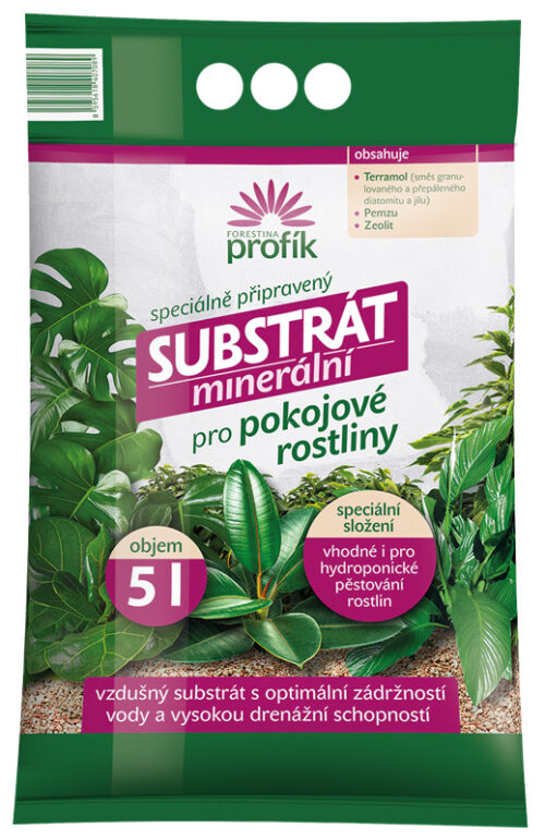 Substrát Forestina Profík - Minerální pro pokojové rostliny 5 l - Obrázek 1