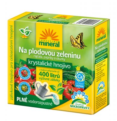 Krystalické hnojivo s lignohumátem - Na plodovou zeleninu 400 g