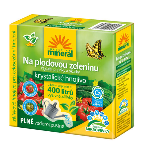 Krystalické hnojivo s lignohumátem - Na plodovou zeleninu 400 g - Obrázek 1