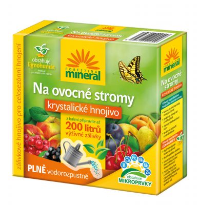 Krystalické hnojivo s lignohumátem - Na ovocné stromy 400 g