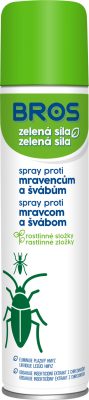 Bros - Zelená síla sprej proti mravencům a švábům 300 ml