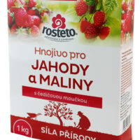 Hnojivo Rosteto s čedičovou moučkou - jahody a maliny 1 kg