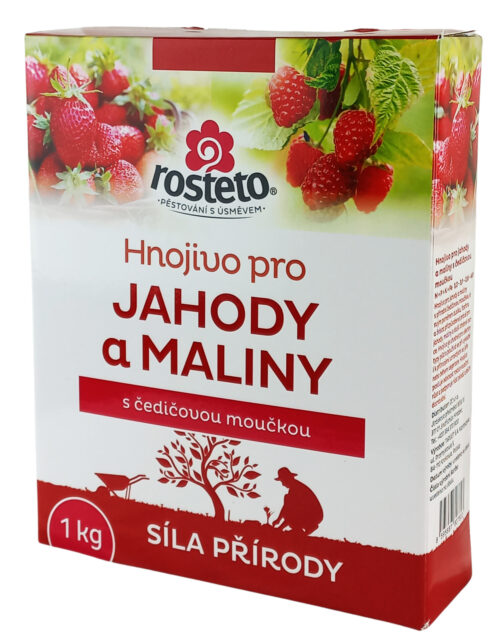 Hnojivo Rosteto s čedičovou moučkou - jahody a maliny 1 kg - Obrázek 1