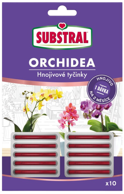 Tyčinky - Substral orchideje 10 ks EVERGREEN - Obrázek 1