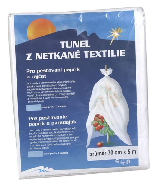 Neotex / netkaná textilie Rosteto -  tunel - bílý 70 cm x 5 m - Obrázek 3