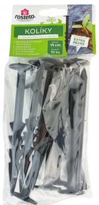 Kolík k upevňování folií Rosteto - stromeček 15 cm (sada 10 ks)