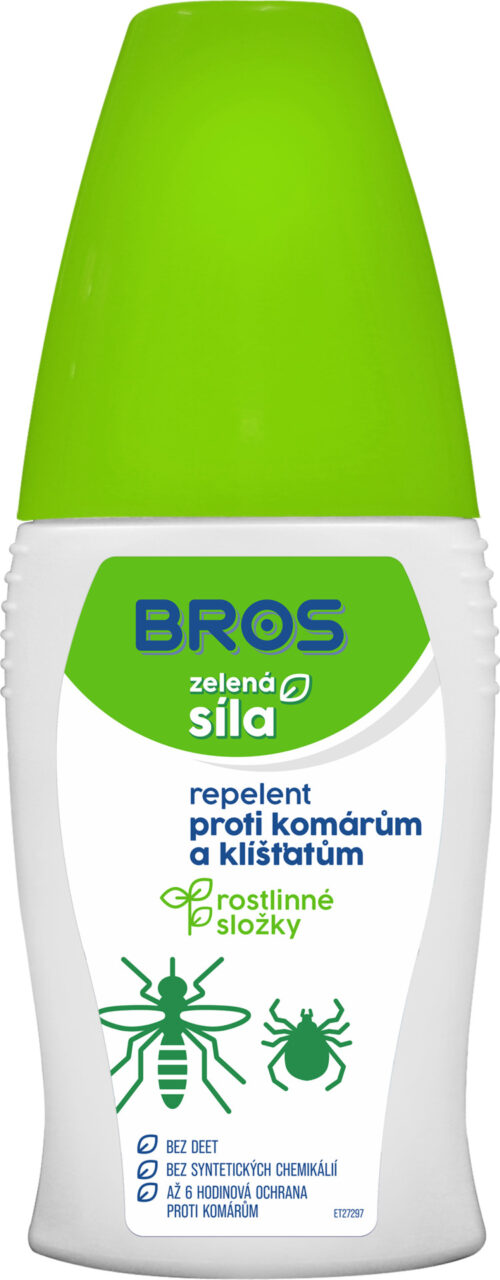 Bros - Zelená síla repelent proti komárům a klíšťatům 50 ml - Obrázek 1