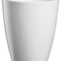 Obal Ornella na orchideje - bílá 15 cm
