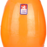 Svíčka vejce střední 60x90 mm - oranžové
