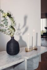Höfats Square Candle, designový svícen - zlatý, set 4ks - Obrázek 22
