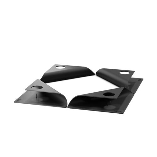 Höfats Square Candle, designový svícen - černý - Obrázek 13
