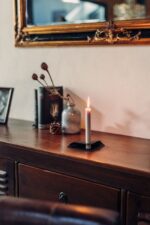 Höfats Square Candle, designový svícen - černý - Obrázek 8