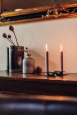 Höfats Square Candle, designový svícen - černý - Obrázek 7