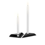 Höfats Square Candle, designový svícen - černý - Obrázek 5