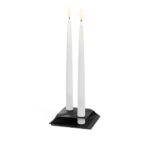 Höfats Square Candle, designový svícen - černý - Obrázek 4