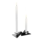 Höfats Square Candle, designový svícen - černý - Obrázek 3