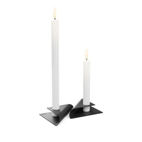 Höfats Square Candle, designový svícen - černý - Obrázek 3