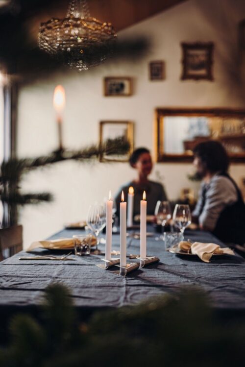 Höfats Square Candle, designový svícen - stříbrný - Obrázek 19