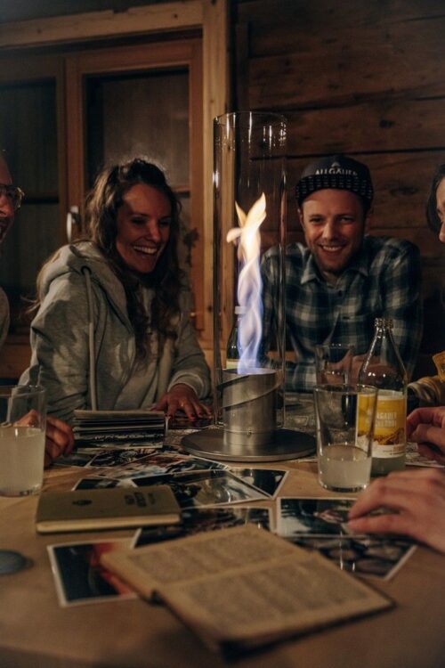 Höfats Spin 120, velký šedý - stolní biokrb - Obrázek 29