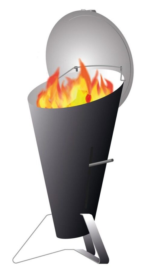 Höfats Cone Mounting - vestavný gril - Obrázek 20