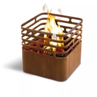 Höfats Cube Corten - corten ohniště