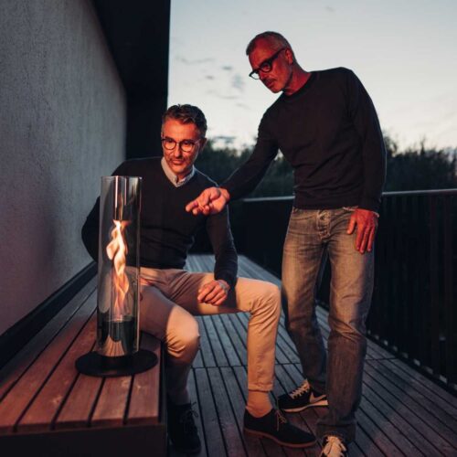 Hofats Spin 1200 Black - stolní biokrb černý - Obrázek 3