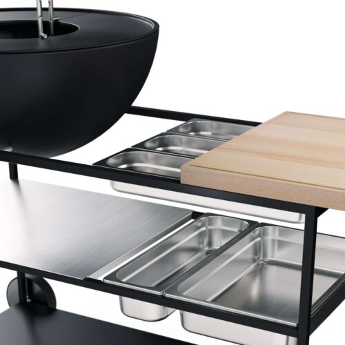 Höfats Fire Kitchen Container Set - nerez misky (5ks) - Obrázek 2