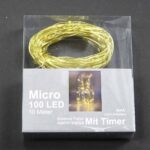 LED světelný řetěz na baterie MICRO 100 LED, 10 M - Obrázek 2